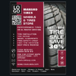 Däck Går design, Däck/Däck specialistbutiken Reklamblad<br><div class="desc">Däck Går design,  Däck/Däck-specialistisk Shop-annonseringsflyg från Affärskortet Store.</div>