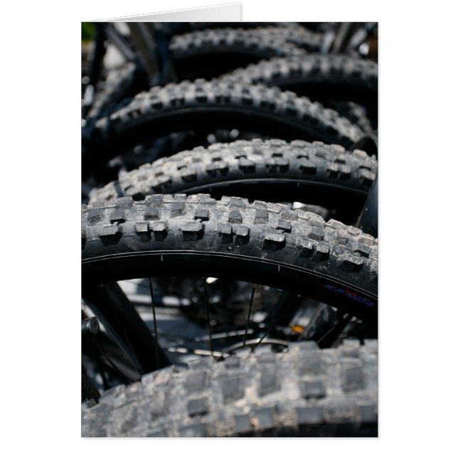 Däck Hälsningskort (Framsidan)