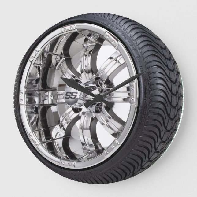 däck och fälg stor klocka (Framsida)