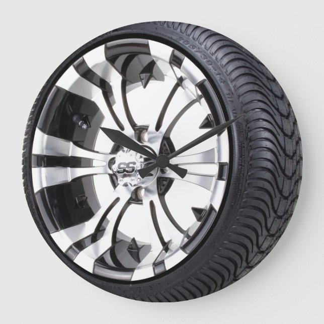däck och fälg stor klocka (Framsida)