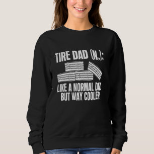 Däck Pappa-definitionshjulet ändrar Fars dag T Shirt
