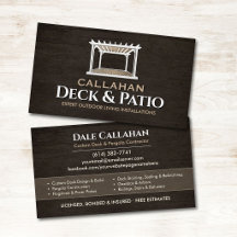 Däck & Patio Entreprenör Rustik Trä