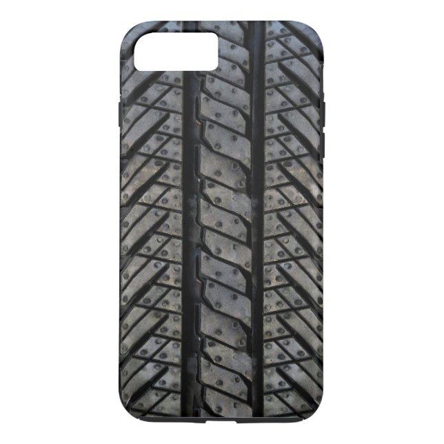 Däck Rubber Automotive Struktur Decor Case-Mate iPhone Skal (Baksida)