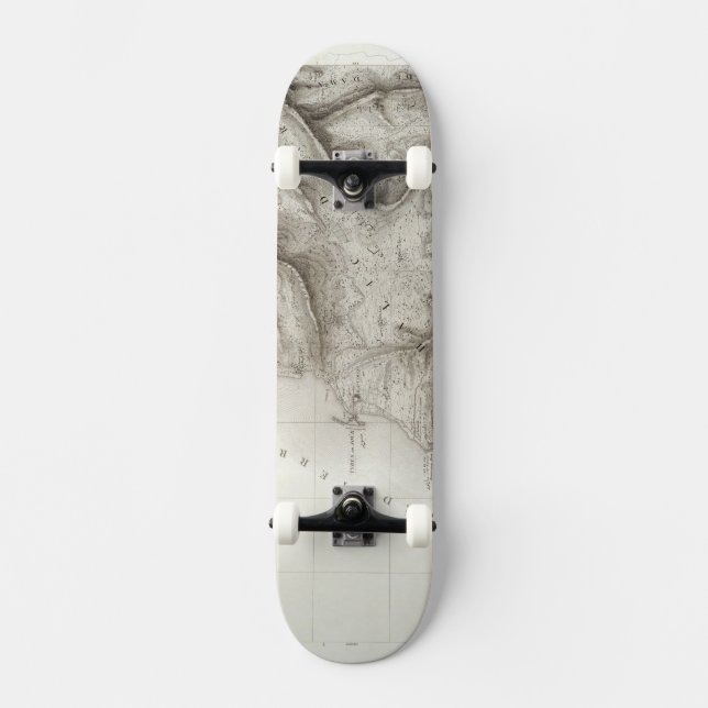 Däck Sidon, Israel Old School Skateboard Bräda 21,6 Cm (Framsida)