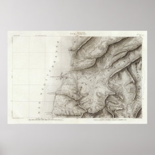 Däck, Sidon, Israel Poster