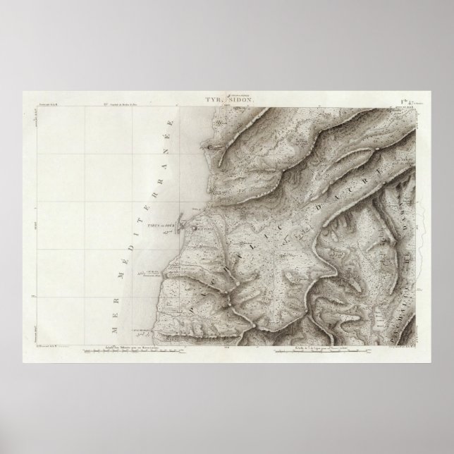 Däck, Sidon, Israel Poster (Framsidan)