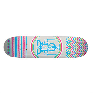 Däck-SilverSamurai Skateboard Bräda 20 Cm