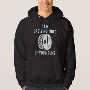Däckade punkter hoodie