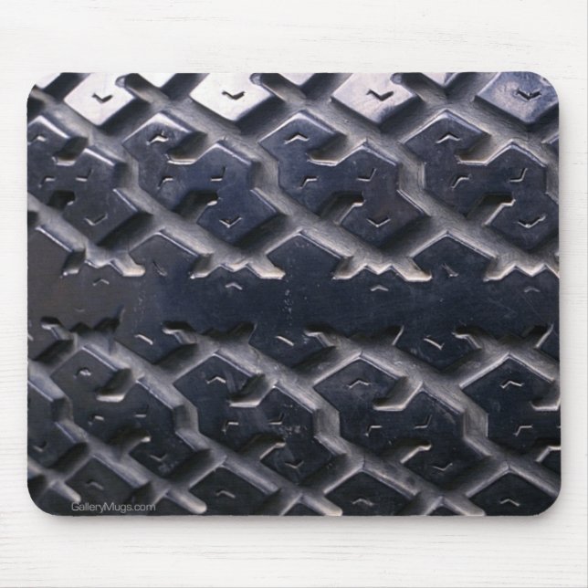 Däckdäckmönstermusen vadderar musmatta (Framsidan)