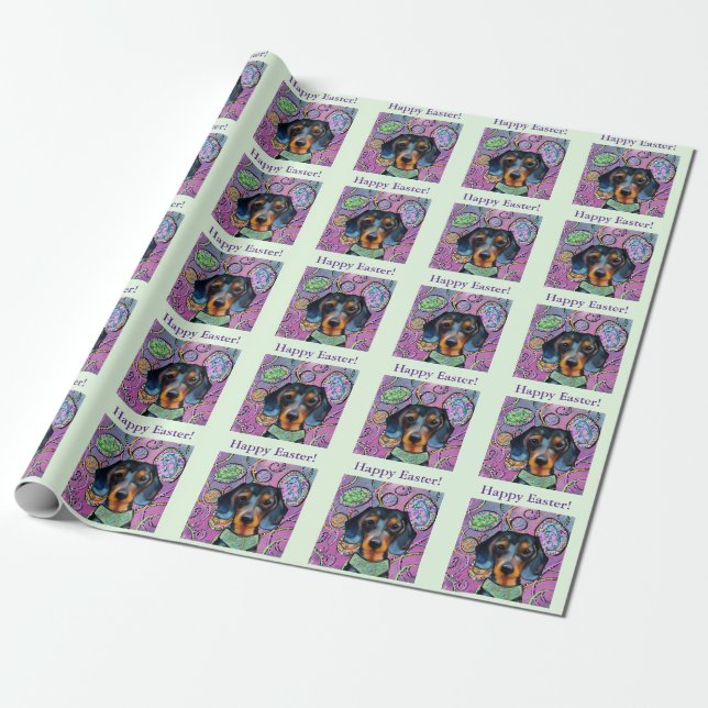 DACKEL  PRESENTPAPPER (Utrullad)