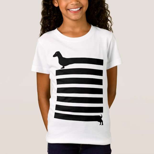 Dackel T Shirt (Framsida)