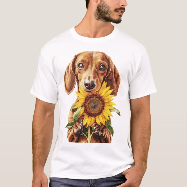 Dackel T Shirt (Framsida)