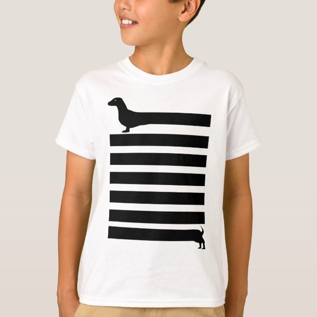 Dackel T Shirt (Framsida)