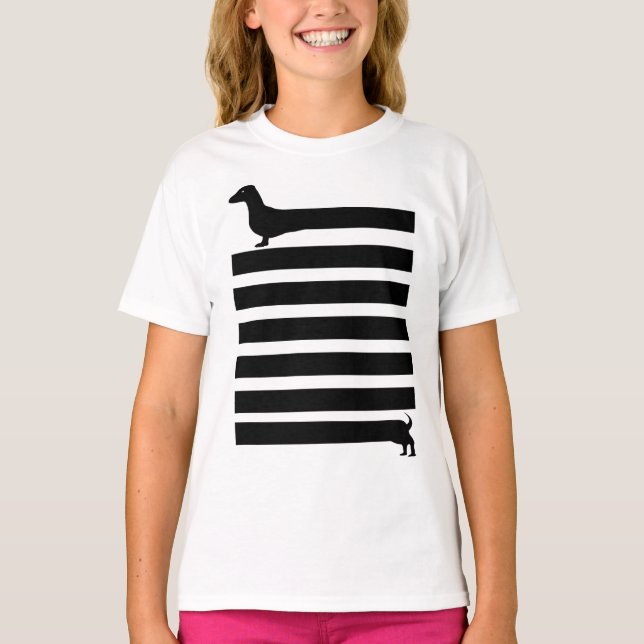 Dackel T Shirt (Framsida)