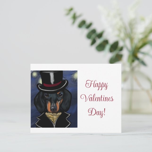 DACKEL     VYKORT (Stående Fram)