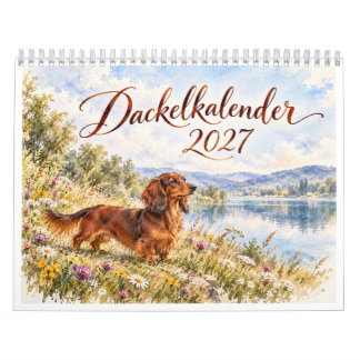 Dackelkalender 2027 kalender