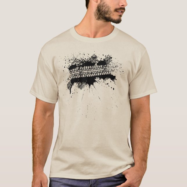 DÄCKSPÅR T SHIRT (Framsida)