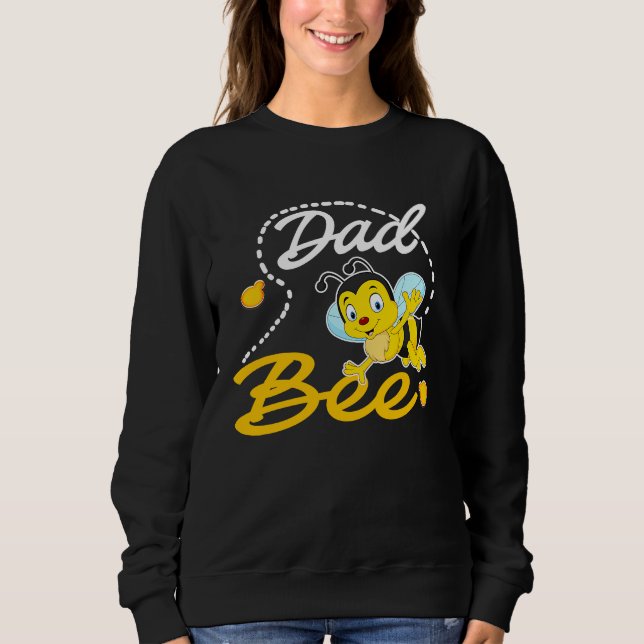 Dad Bee Father Matching Family First Bee Day Outfi T Shirt (Framsida)