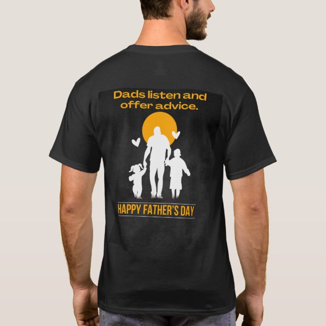Dad Bod Liga T Shirt (Baksida)