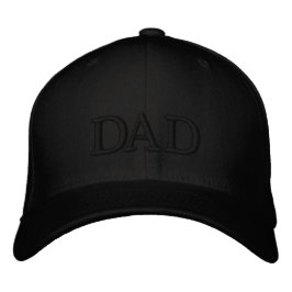 DAD-bokstavshatt – Enkel broderad stil Keps