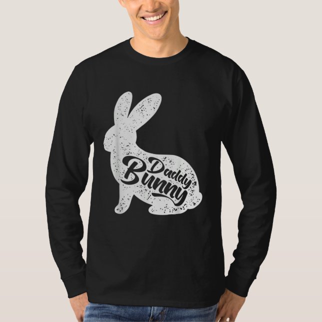 Dad Bunny Easter Day Cute Rabbit Daddy Papa Father T Shirt (Framsida)