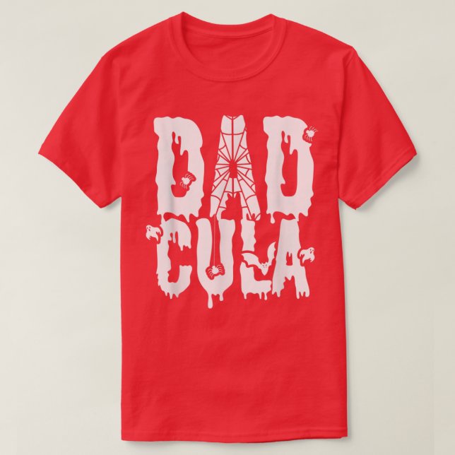 Dad Cula Father Day Gift  T Shirt (Design framsida)