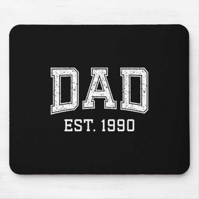 Dad Est 1990 Dad D Fathers Day Ized  Musmatta (Framsidan)