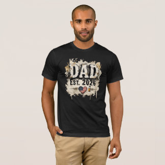 Dad Est 2026 Tshirt T Shirt