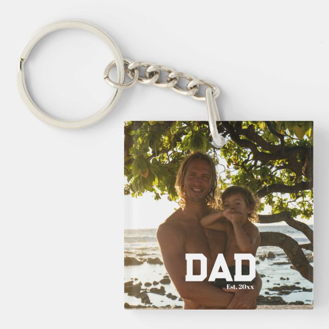Dad Est Photo Customizable Year Father's Day  (Framsidan)