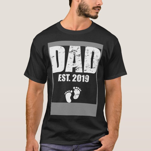 Dad established 2019 t shirt (Framsida)