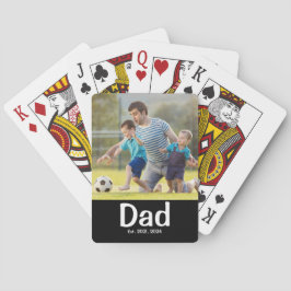 Dad Established Photo Casinokort