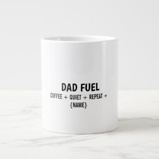 DAD FUEL - LARGE MUG JUMBO MUGG
