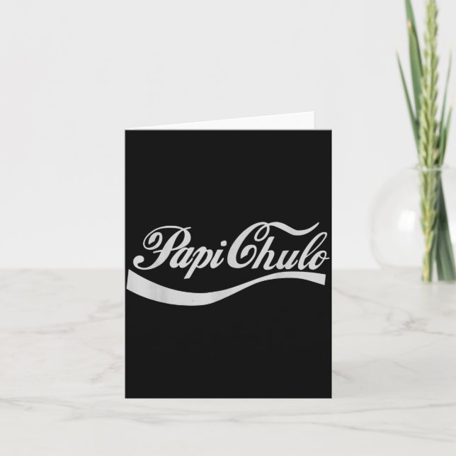 Dad Gift Father's Day Pa Chulo Mexican  Kort (Framsida)