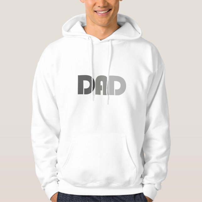 DAD Gift For Fathers Best Ever Essential Hoodie (Framsida)