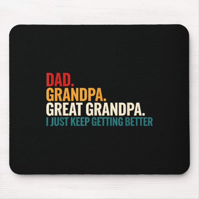 Dad Grandpa Great Grandpa Funny Saying - Dad I Jus Musmatta (Framsidan)