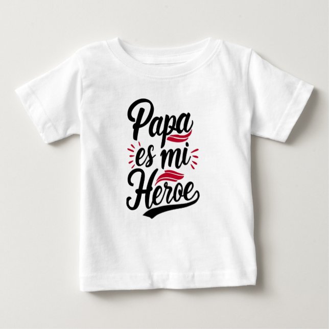 Dad is my hero t shirt (Framsida)