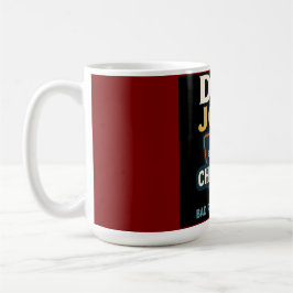 Dad Joke Champion 2025 Mug – Bad Puns, Great Fun! Kaffemugg