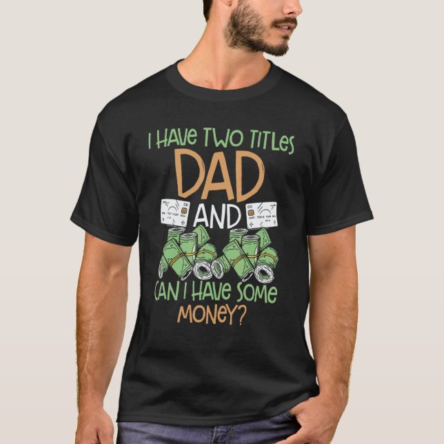 Dad Joke Dad T Shirt (Framsida)