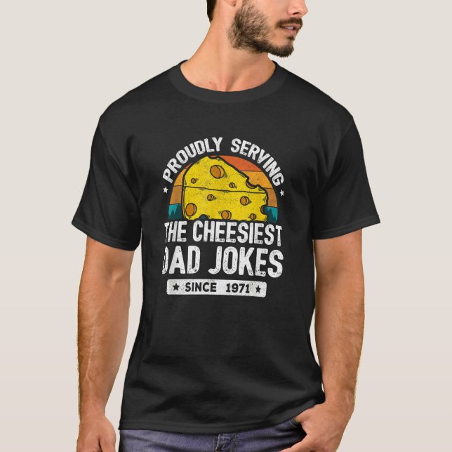 Dad Joke Puns  Dad Jokes Since 1971   Dad Joke T Shirt (Framsida)