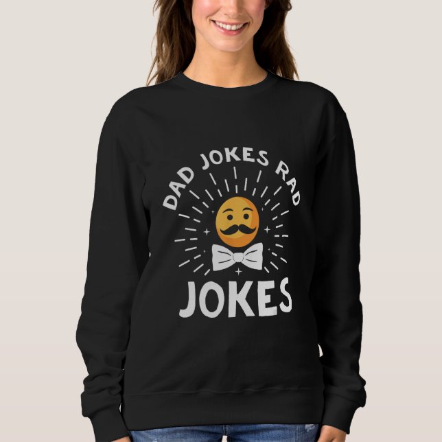 Dad Jokes Rad Jokes Cool Daddy Chill Father T Shirt (Framsida)