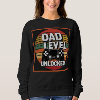 Dad Level Unlocked Funny New Dad Jokes Gift T Shirt