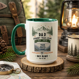 Dad Memory Trail Club | Fars dag-foto Mugg