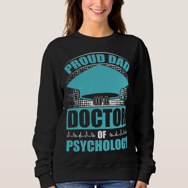 Dad Of Doctor Of Psychology School Psychologist Gr T Shirt (Framsida)