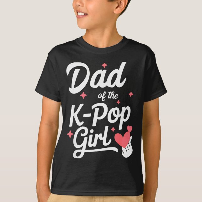 Dad Of The K P Girl K-p Fashion Men  T Shirt (Framsida)
