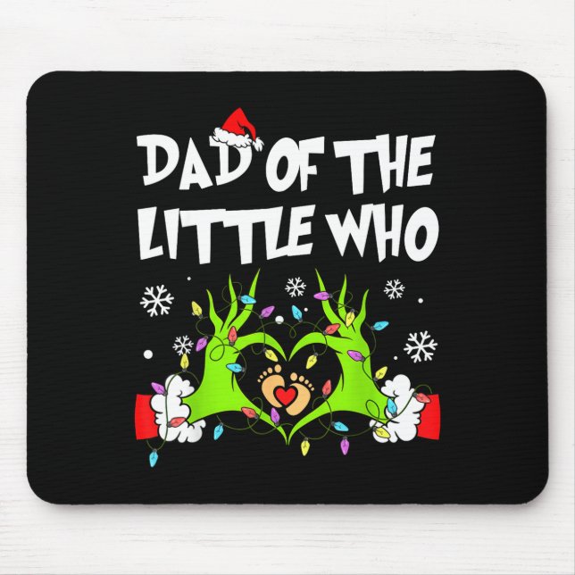 Dad Of The Little Who Funny Christmas Pregnancy An Musmatta (Framsidan)