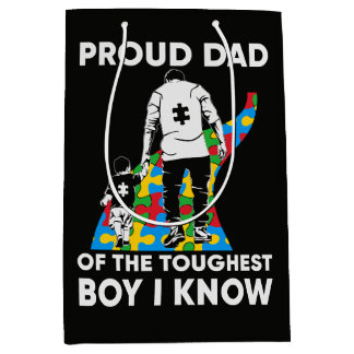 Dad Puzzle Autism Awareness Gift for Birthday