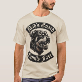 Dad’s Guard – Family First T Shirt