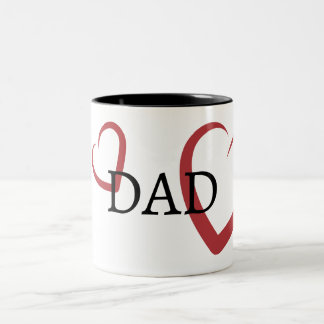 DAD Typografi Två-Tonad Mugg