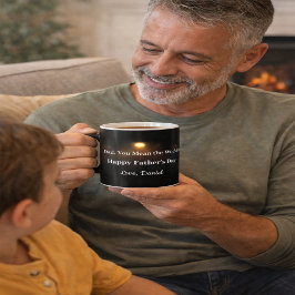 Dad You Mean the World Mug Celestial Keepsake Gift Kaffemugg