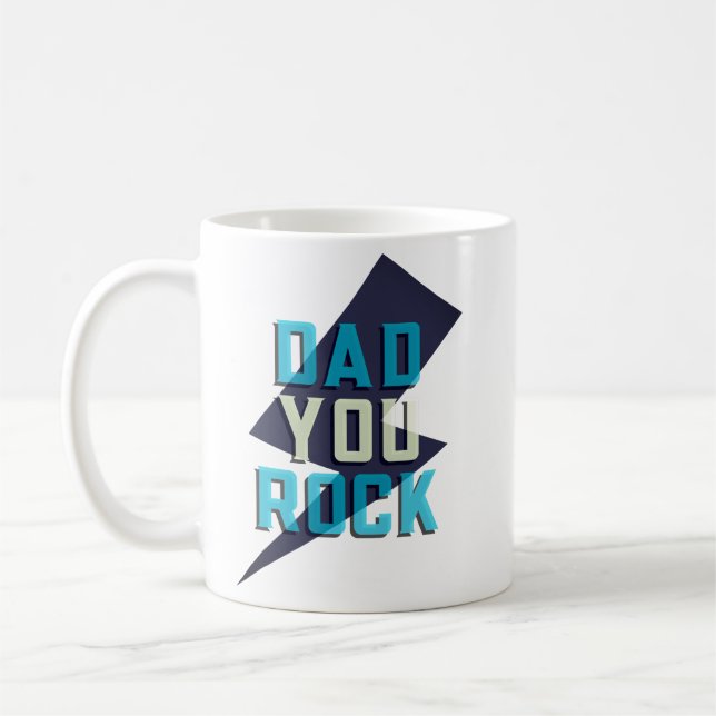 Dad You Rock Classic Mug Kaffemugg (Vänster)